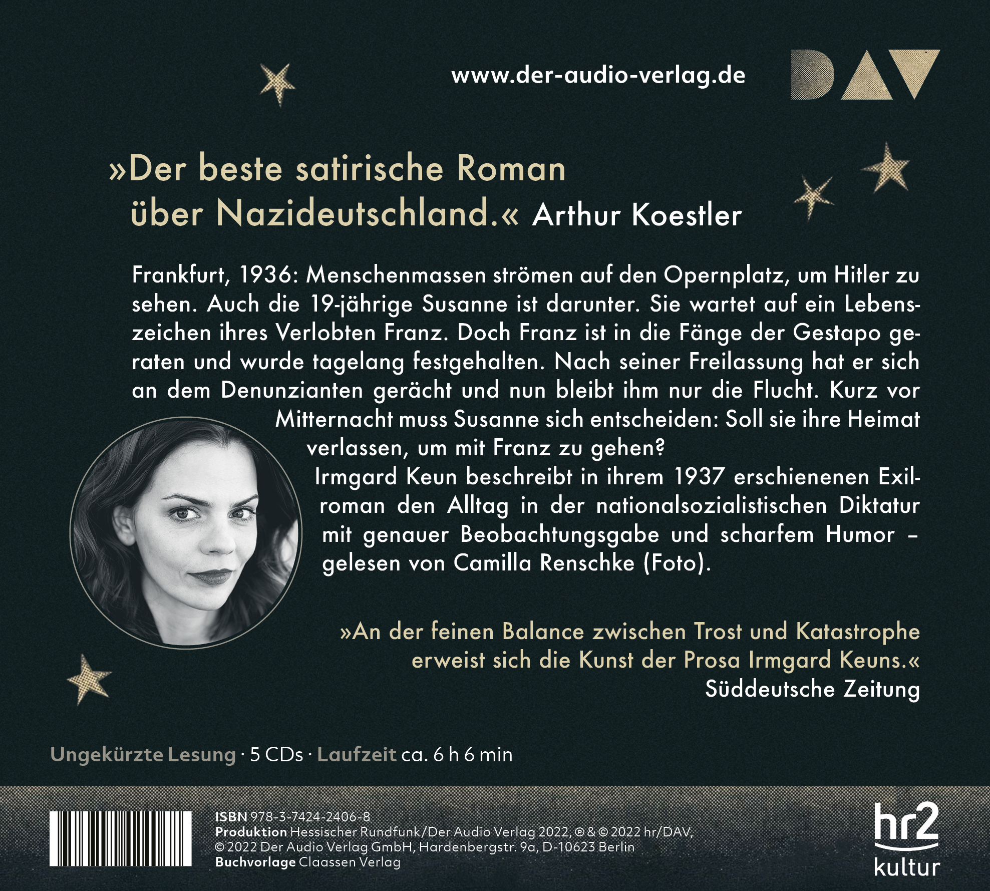 Rückseitencover Nach Mitternacht