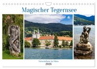 Magischer Tegernsee (Wandkalender 2026 DIN A4 quer), CALVENDO Monatskalender