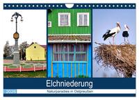 Elchniederung - Naturparadies in Ostpreußen (Wandkalender 2026 DIN A4 quer), CALVENDO Monatskalender