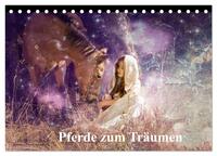 Pferde zum Träumen (Tischkalender 2025 DIN A5 quer), CALVENDO Monatskalender
