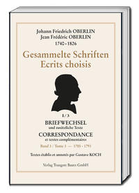 Johann Friedrich OBERLIN 1740-1826 Gesammelte Schriften