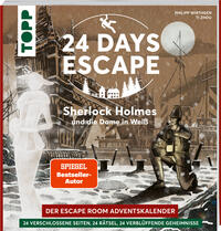 Vorderes Coverbild 24 DAYS ESCAPE – Der Escape Room Adventskalender: Sherlock Holmes und die Dame in Weiß