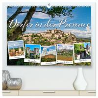 Dörfer in der Provence (hochwertiger Premium Wandkalender 2025 DIN A2 quer), Kunstdruck in Hochglanz