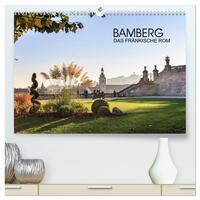 Bamberg - das fränkische Rom (hochwertiger Premium Wandkalender 2026 DIN A2 quer), Kunstdruck in Hochglanz