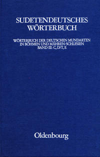 Sudetendeutsches Wörterbuch