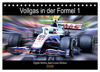 Vollgas in der Formel 1 (Tischkalender 2026 DIN A5 quer), CALVENDO Monatskalender