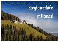 Vorderes Coverbild Bergbauernhöfe im Ultental (Tischkalender 2026 DIN A5 quer), CALVENDO Monatskalender