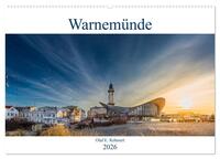 Warnemünde by Olaf Rehmert (Wandkalender 2026 DIN A2 quer), CALVENDO Monatskalender