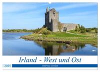 Irland - West und Ost (Wandkalender 2025 DIN A2 quer), CALVENDO Monatskalender