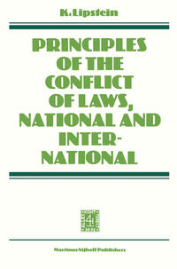 Principles of the Conflict of Laws National and International
