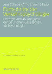 Vorderes Coverbild Fortschritte der Verkehrspsychologie