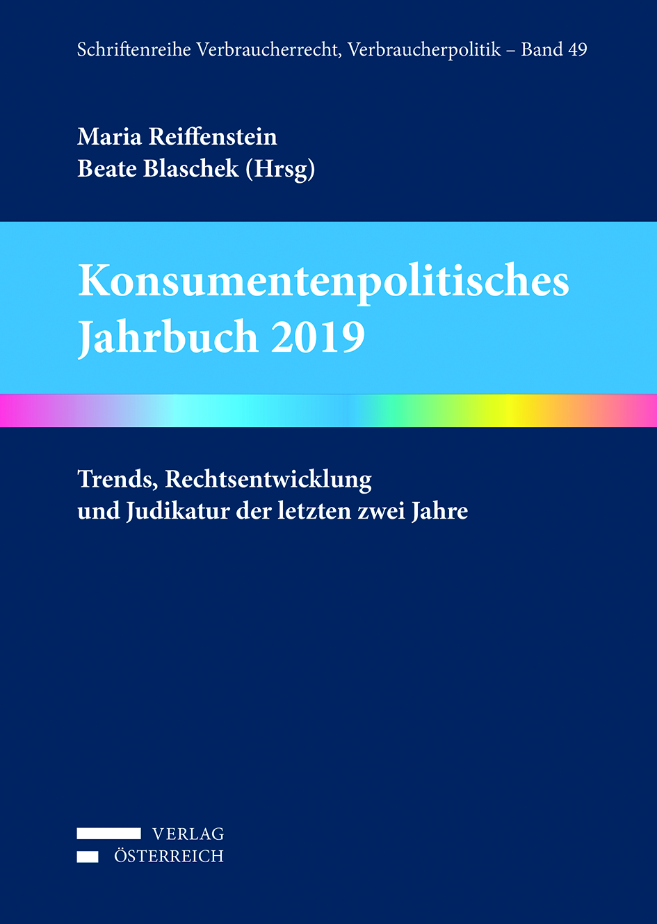 Konsumentenpolitisches Jahrbuch 2019