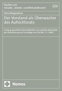 Der Vorstand als Überwacher des Aufsichtsrats