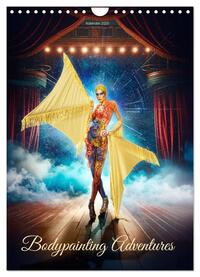 Bodypainting Adventures (Wandkalender 2025 DIN A4 hoch), CALVENDO Monatskalender