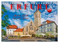 Erfurt - meine Stadt mit viel Herz (Tischkalender 2026 DIN A5 quer), CALVENDO Monatskalender