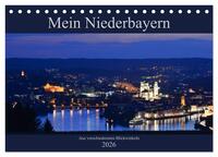 Mein Niederbayern (Tischkalender 2026 DIN A5 quer), CALVENDO Monatskalender