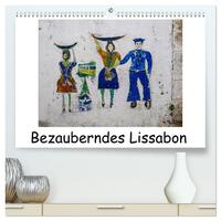 Bezauberndes Lissabon (hochwertiger Premium Wandkalender 2025 DIN A2 quer), Kunstdruck in Hochglanz