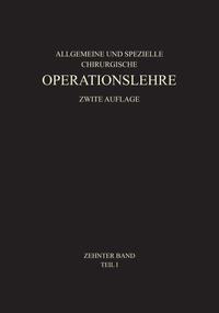Allgemeiner Teil und die Operationen an der Oberen Extremität
