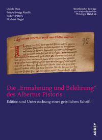 Die „Ermahnung und Belehrung“ des Albertus Pistoris