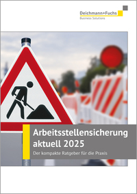 Vorderes Coverbild Arbeitsstellensicherung aktuell 2025