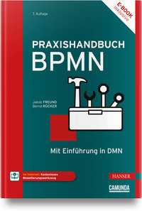 Vorderes Coverbild Praxishandbuch BPMN