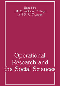 Operational Research and the Social Sciences
