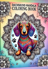 Dachshund Mandala - Coloring Book
