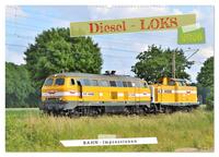 Diesel-Loks (Wandkalender 2026 DIN A2 quer), CALVENDO Monatskalender