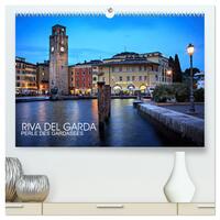 Riva del Garda - Perle des Gardasees (hochwertiger Premium Wandkalender 2025 DIN A2 quer), Kunstdruck in Hochglanz