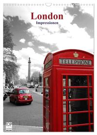 London - Impressionen (Wandkalender 2026 DIN A3 hoch), CALVENDO Monatskalender