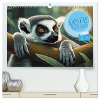 Nope - Heute Nicht (hochwertiger Premium Wandkalender 2025 DIN A2 quer), Kunstdruck in Hochglanz