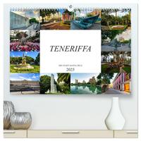 Teneriffa - Die Stadt Santa Cruz (hochwertiger Premium Wandkalender 2025 DIN A2 quer), Kunstdruck in Hochglanz