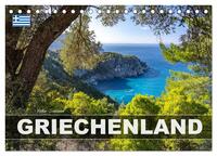 Griechenland (Tischkalender 2026 DIN A5 quer), CALVENDO Monatskalender