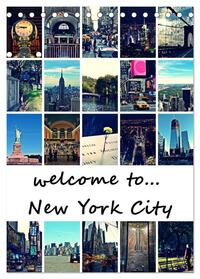 welcome to New York City (Tischkalender 2025 DIN A5 hoch), CALVENDO Monatskalender