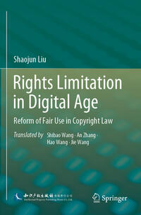 Vorderes Coverbild Rights Limitation in Digital Age