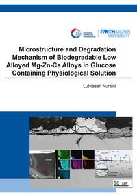 Microstructure and Degradation Mechanism of Biodegradable Low Alloyed Mg-Zn-Ca Alloys in Glucose Containing Physiological Solution