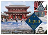 Japan - Impressionen aus dem Land der aufgehenden Sonne (Wandkalender 2026 DIN A2 quer), CALVENDO Monatskalender