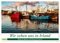 Wir sehen uns in Irland - Ring of Beara und Ring of Kerry (Wandkalender 2025 DIN A2 quer), CALVENDO Monatskalender