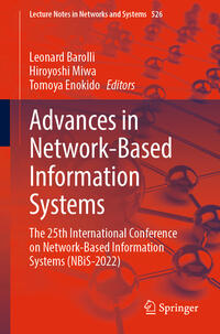 Advances in Network-Based Information Systems