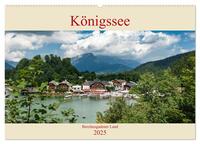Königssee - Berchtesgadener Land (Wandkalender 2025 DIN A2 quer), CALVENDO Monatskalender