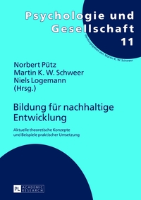 Vorderes Coverbild Bildung für nachhaltige Entwicklung