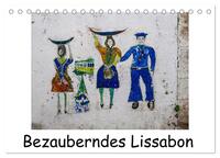Bezauberndes Lissabon (Tischkalender 2025 DIN A5 quer), CALVENDO Monatskalender