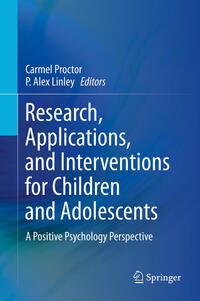 Research, Applications, and Interventions for Children and Adolescents