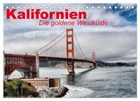 Kalifornien • Die goldene Westküste (Tischkalender 2025 DIN A5 quer), CALVENDO Monatskalender