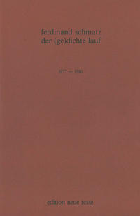 Der Gedichte Lauf