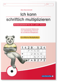 Ich kann schriftlich multiplizieren