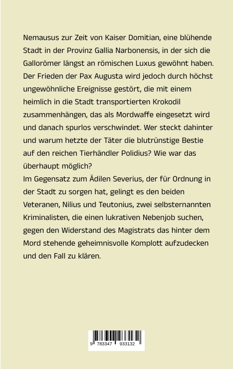 Rückseitencover Das Krokodil von Nemausus