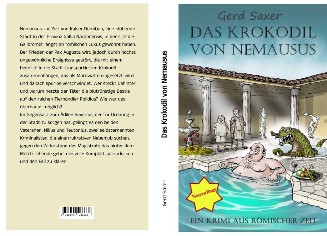 Gesamtes Coverbild Das Krokodil von Nemausus