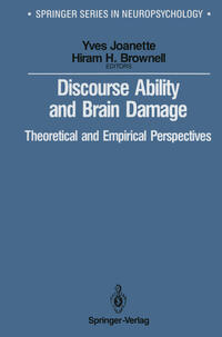 Vorderes Coverbild Discourse Ability and Brain Damage