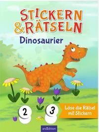 Stickern & Rätseln – Dinosaurier